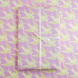 Gift Wrap Birds In Lilac