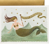 Birthday Card Mermaid