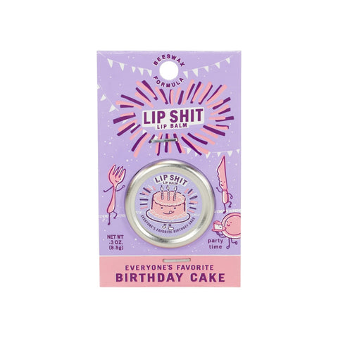 Lip Balm Beeswax Birthday Cake