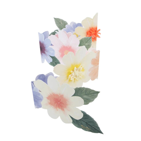 Concertina Birthday Card Flowers