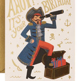 Birthday Card Pirate Birthday