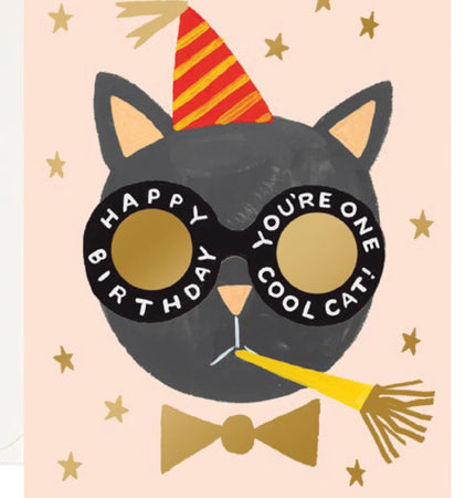 Birthday Card Birthday Cat