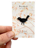Blackbird Enamel Pin