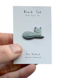 Black Cat Enamel Pin
