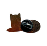 Black Cat Enamel Pin
