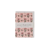 Card Hand Block Printed Ditsy Pink