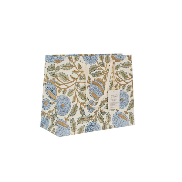 Gift Bag Medium Blue Stone