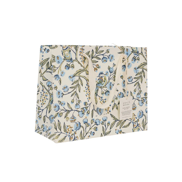 Gift Bag Medium Blue Stone