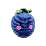 Blueberry Rattle Organic Cotton