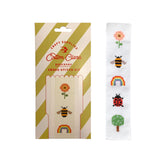 Bookmark Cross Stitch Kit Rainbow Bugs