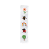 Bookmark Cross Stitch Kit Rainbow Bugs