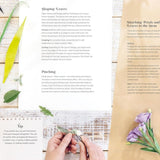 Bouquet In A Book Spring Press Out And Make