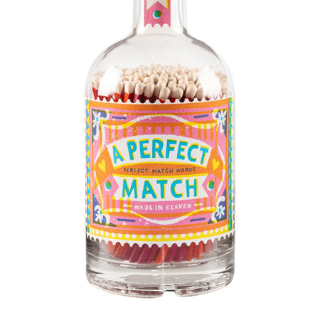 Matches In Glass A Perfect Match