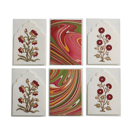 Boxed Notecard Set Sandook Ruby