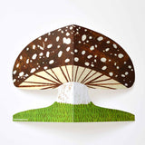 Brown Mushroom Card