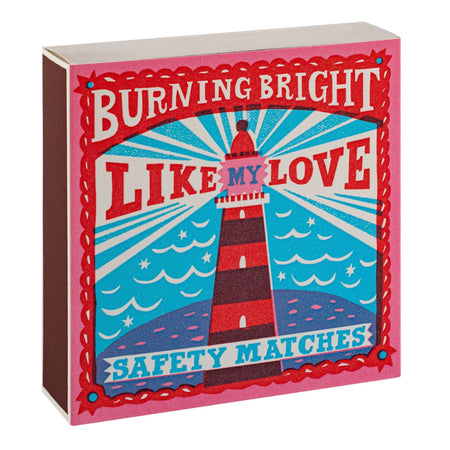 Boxed Matches Burning Bright