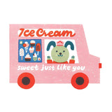 Card Die Cut Ice Cream Van