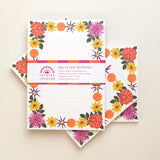 Notepad Recycled Dahlia