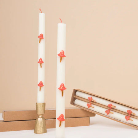 Mushroom Table Candles