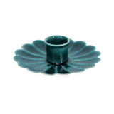 Candle Holder Enamel Flower Blue