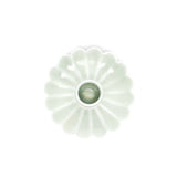 Candle Holder Enamel Flower Grey