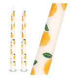 Taper Dinner Candles Lemon