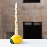 Taper Dinner Candles Lemon