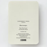 Birthday Card Rose Petal Cream Blancmange