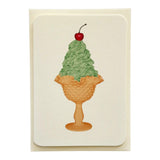 Birthday Card Mint Chantilly Cream