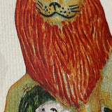 Greeting Card Lion And Lamb