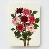 Greeting Card Garden Dahlias