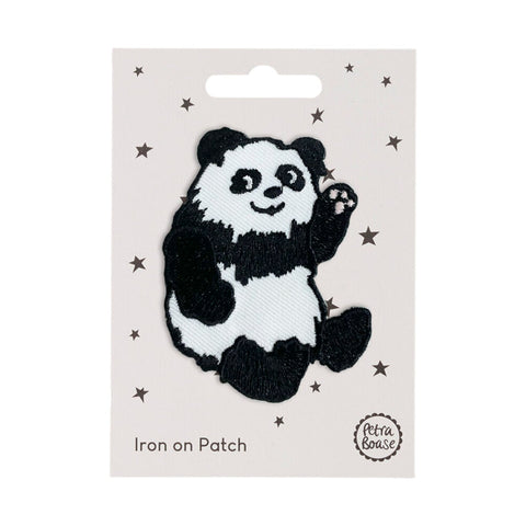 Patch Iron On Panda Bear