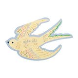 Die Cut Card Thank You Bird