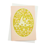 New Baby Card Floral