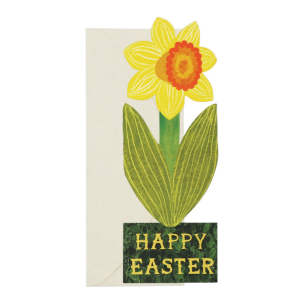 Happy Easter Card Daffodil