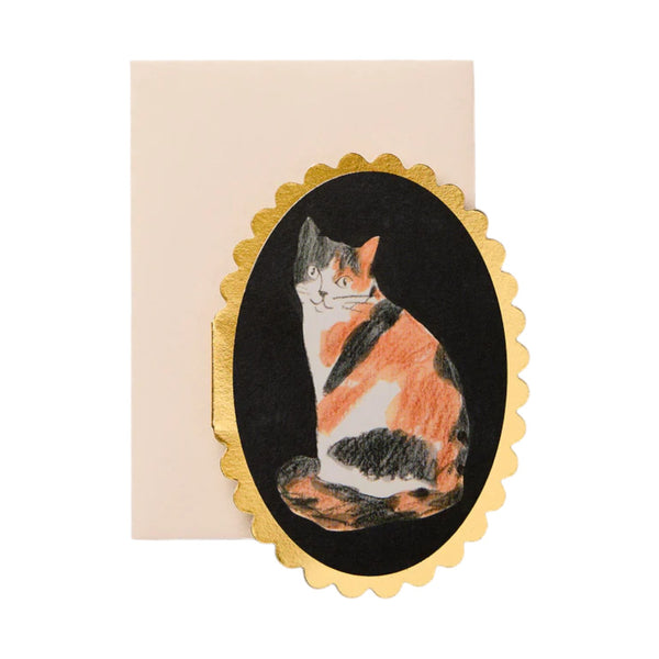 Card Calico Cat
