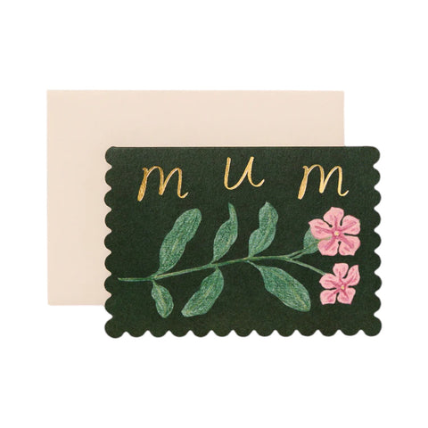 Card Wildflower Mum