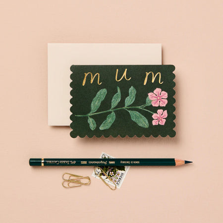 Card Wildflower Mum