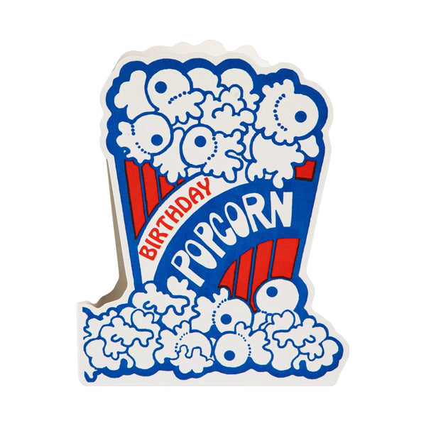 Birthday Card Popcorn