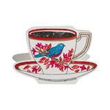 Card Birdy Tea Cup