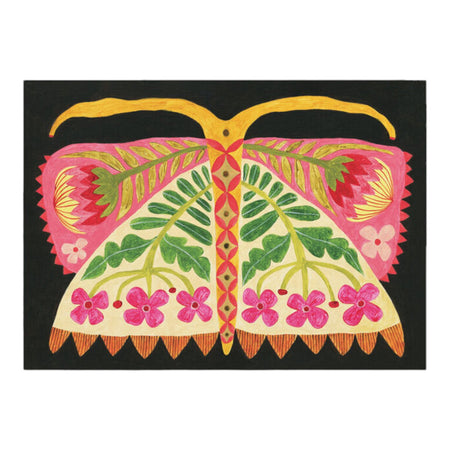 Greeting Card Folk Butterfly