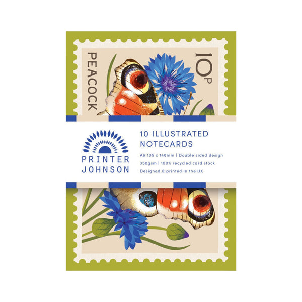 Notecard Set Peacock