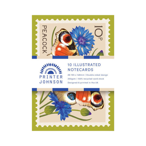 Notecard Set Peacock