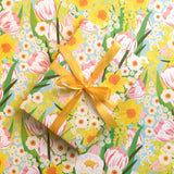 Gift Wrap Spring Bouquet