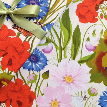 Gift Wrap Summer Floral