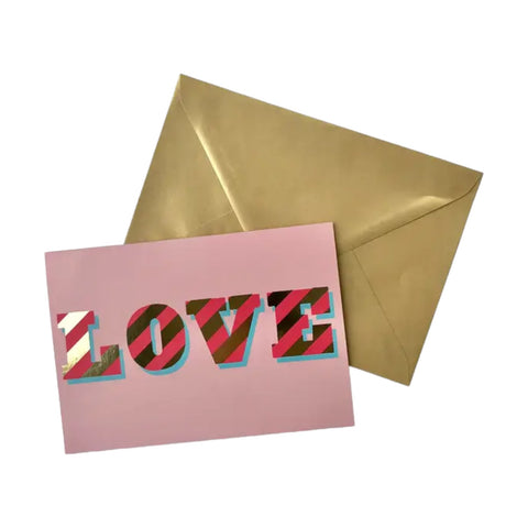 Card Love Stripe