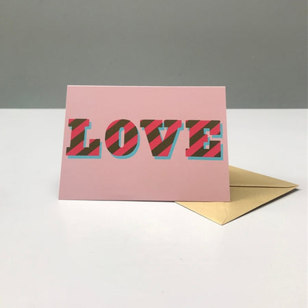 Card Love Stripe