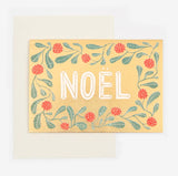 Christmas Card Golden Noel