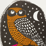 Birthday Card Book Owl