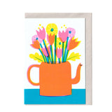 Card Floral Teapot